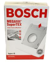 Bosch MEGAfilt SuperTEX type:G replacement dust bags with Microsan filter BBZ51AFG2U