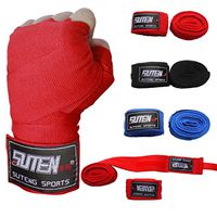 Nacome 5M Boxing Bandage,Hand Wraps Bandages Boxing Inner Gloves-Thai MMA Stretch Boxing Bandage (Red)