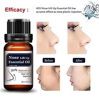 SODOOP Nasal Bone Remodeling Massage Essence Oil, Nose Rise Heighten Slimming, burning Nose Fat, Make Your Nose Slim, Tall and Straight, Shrink Pores, Clean the Nose Skin10ML (Brown)