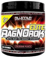 Millennium Sport Technologies,  RagNOrok-ELITE Pre Workout (All-Natural Flavors & Sweeteners) 459 Grams (30 Servings)  Full Strength, Crushing Punch Flavor