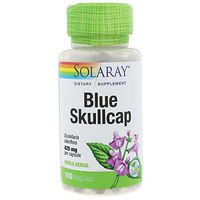 Solaray Skullcap Capsules, 425 mg, 100 Count  (packaging may vary )