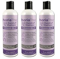 Coal Tar Psoriasis Shampoo Psoriatrax 25% Coal Tar Solution Three 12oz Bottles - Psoriasis - Equivalent to 5% Coal Tar