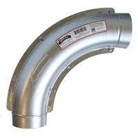Long Turn 90 Degree Dryer Elbow 4 Inch 10in Radius