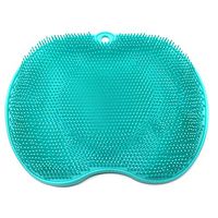 fineshelf Foot Massager for Shower Foot Scrubber Massager Brush Cleaner Pad with Non-Slip Suction Cups