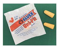 Elvex Uni-fit Foam Ear Plug, 1 Pair, 31 Nrr (EP-101)