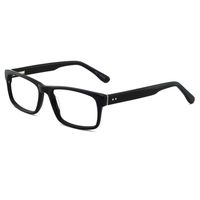 OCCI CHIARI Men Anti-blue light Rectangle Stylish Eyewear Frame With Non-Prescription Clear Lens