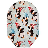 Holiday Penguin Closed End Pouch Cover
