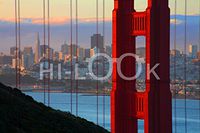 Hi-Look Microfiber Cleaning Cloth - Golden Gate Sunrise