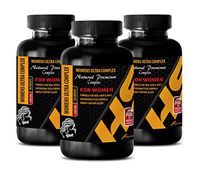 Women Vitamins for Hair Skin and Nails - Womens Ultra Complex 1600 MG - Natural Premium - multivitamin for Women for Energy - 3 Bottles 270 Caplets