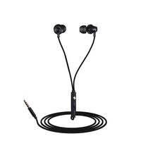 XBKPLO 3 Set Ear Buds（Different Sizes）,Wired Headphones, in-Ear Headphone with Mic, Wired Headset Earbuds Stereo & Remote Control Noise Reduction for Sports Running