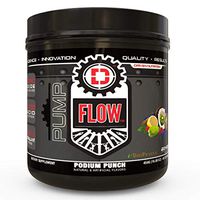 Flow- Nitric Oxide Boosting Stack: Loaded with Citruline Malate for Maximum Pump and Vascularity with an Added Nootripic Complex for Increased Focus (Podium Punch)