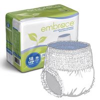 Embrace Adult Skin Caring Underwear with Leakage Barriers - X-Large 58" - 68" (14/pk | 4 pk/cs)