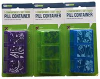 Pill Reminder - 3 Compartment - 3 Pack