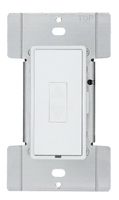 Leviton HXC1D-1TW DHC 1 Address, Dim/Bright Wall Mounted Dimming Switch, Green Line, 2-Way Communication, White