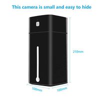 Wireless Hidden Spy Camera Humidifier for Full HD 1080P Applications for Real-Time Video Motion Detection in The Home, Office