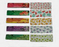 king size fruit-flavored cigarette rolling paper size 4 1/4'' and 2 1/8''-800 sheets per box