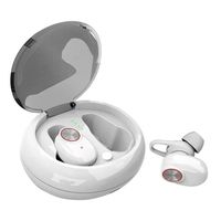Axiba Wireless Earbuds,Bluetooth 5.0 3D Stereo Sound True Wireless Headphones with Charging Box Built-in Mic and Noise Cancelling Stereo for iPhone and Android (White)