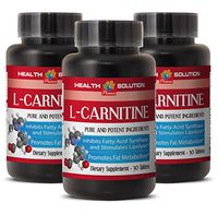 L-carnitine Raspberry Ketones - L-CARNITINE 500MG- Improve Mental Focus (3 Bottles)