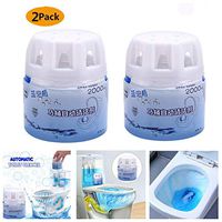 Automatic Toilet Cleaner,Quick Foam Toilet Tank and Bathroom Cleaning -Magic Flush Bottled Helper Blue Bubble Amazing Bathroom Toilet Cleaner (2)