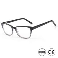 Anti Blue Light Glasses, Acetate Frame Anti Harmful Blue Ray Eyestrain Relieving (Grey)