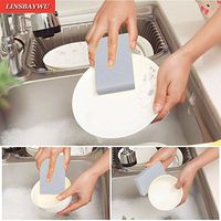 JPONLINE 10 pcs/lot White Magic Sponge Eraser Melamine Cleaner,multi-functional Cleaning