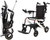 LHBNH Comfortable Wheelchair Electric Electric wheelchairs, Collapsible Vehicle to Assist Elderly People with Disabilities Dual Controller Smart Small Moped 20.5 kg, can Travel 15 kilometers