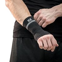 Zensah Compression Wrist Support - Wrist Sleeve for Wrist Pain, Carpal Tunnel - Wrist Support - Wrist Brace, Black, Small