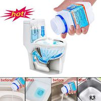 Tharv❤Kitchen Sewer Pipes Deodorant Strong Pipeline Dredge Agent Toilet Cleaning Tool White