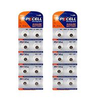363 364 AG1 LR621 SR621SW Alkaline Button Cell Batteries,20 Counts