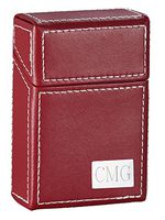 Personalized Visol Rogue Leather Cigarette Case with Free Engraving