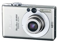 Canon Powershot SD300 4MP Digital Elph Camera with 3x Optical Zoom
