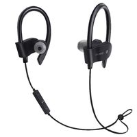 Tuscom V4.1 Stereo Earphone Ear-Hook Sport Headset,Ear-Hook Handsfree Universal for Voice Calls and Music,for Running, Gogging, Hiking (Black)