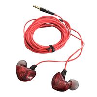 Barcley Long Cord Headphones for Smartphone PC, 9.8ft / 3m Extension Cable Earbuds Earphones, 3.5mm Audio Output, Metal Stereo in-Ear Wired Bass Headset with Spring Coil Wire (Multicolor)