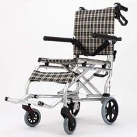 CHAIR Medical Rehab Chair, Wheelchair,Lightweight Folding Wheelchair Driving Medical Adult Medical Supplies, Elderly Wheelchair Children Folding Portable Small Wheel Travel Elderly Small Simple Troll