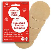 GoPatch Natural Relief Patch for Pet Nausea and Motion Sickness