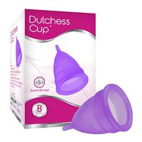 Dutchess Reusable Menstrual Cup - Best Feminine Care Alternative Protection to Cloth Sanitary Napkins and Tampons - Small (Pre-Childbirth/C-Section, 1x Purple)