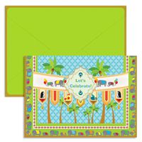UFF Singles Tiles Celebration Card (1 Folded Note Card + 1 Envelope + 1 Sticker)
