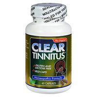 Clear Products Clear Tinnitus - 60 Capsules - Gluten Free -