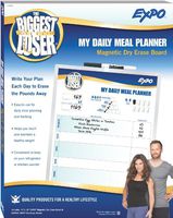 Expo Biggest Loser Daily Meal Planner Magnetic Dry Erase White Board (1770993)