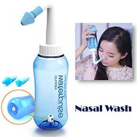 500ml Nasal Lavage Adjustable Nasal Wash Cleaner & Sinus Irrigation System with Allergic Rhinitis Nasal Irrigation for Adult and Kid