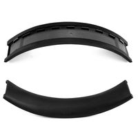 SINDERY Solo HD Replacement Headband Rubber Pad Parts Compatible with Beats Solo HD Solo 1.0 Wired On-Ear Headphones (Black)