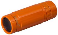 Levenhuk Rainbow 8x25 Handheld Sunny Orange Monocular with Close Focus of 3m, Glass Optics and Pocket-Size Body for Indoor and Outdoor Use