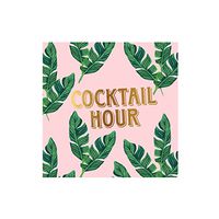 X&O Paper Goods TW4-20874 Beverage Napkin (20Ct), Cabana Club