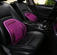 GAOFEI Mesh Hollow Car Auto Chair Seat - Premium Quality Hollow Car Auto Chair Seat Back Cushion Home Office Waist Lumbar Support, Purple