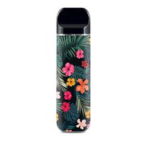 IT'S A SKIN Decal Vinyl Wrap for Smok Novo Pod System Vape Sticker Sleeve Cover/Hibiscus Flowers Tropical Hawaii