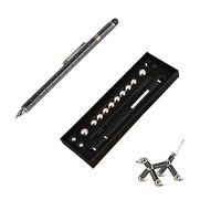 Magnetic Pen Capacitive pen Decompression Creative Toy for Students Office Worker Designer Writing, Screen touch,Young Children Developing Hands-on Ability (Black)