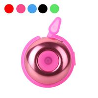 REKATA Bike Bell, Loud Sound Bicycle Bell Kids Girls Boys （Pink）