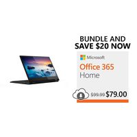 Lenovo Flex 14 2-in-1 Convertible Laptop, 14.0 Inch HD + $20 off Microsoft Office 365 Home with Auto-Renew