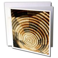 South Africa KwaZulu Natal Zulu baskets Jim Engelbrecht - Greeting Cards, 6 x 6 inches, set of 6 (gc_73363_1)