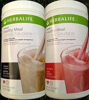 2 HERBALIFE FORMULA 1 NUTRITIONAL SHAKE COOKIES AND CREAM , WILD BERRY MIX Shipped from USA And Fast Shipping